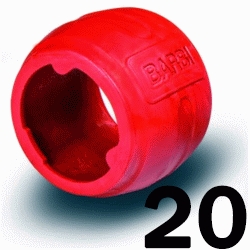 RAYPER anillo de expansin rojo de 20 mm