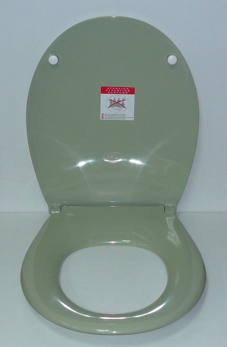 Asiento y tapa wc VICTORIA Verde Sauce ESTOLI