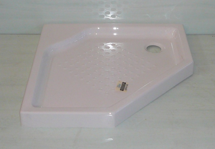 Plato ducha acrlico angular Brandy 900x900 blanco