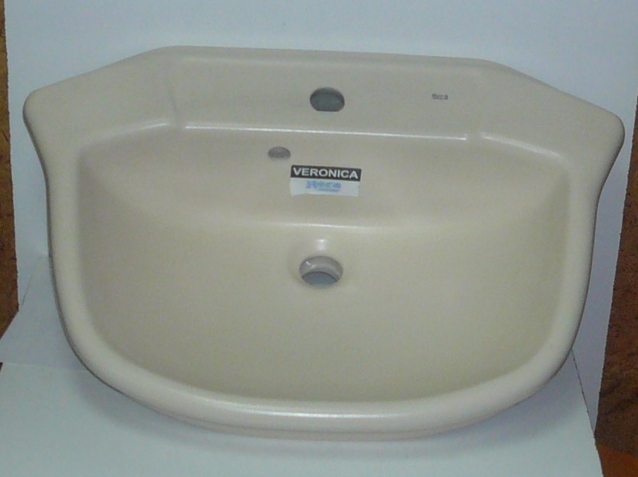 Lavabo Vernica encimera 635 x 475 mm Edelweiss