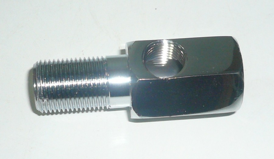 Conector de 3/8 M-H con toma H de 1/4