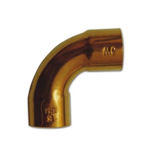 Curva cobre 90 H-H de 10 mm