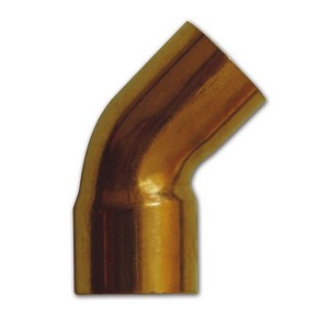 Curva cobre M-H 45 de 28 mm