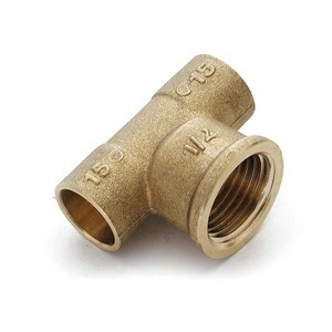 T� mixta lat�n soldar - roscar hembra de 22x1/2