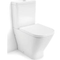 Inodoro tanque bajo The Gap Square compacto blanco con asiento