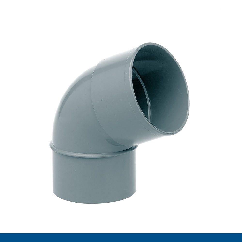 Codo PVC evacuaci�n macho-hembra 32 x 67�