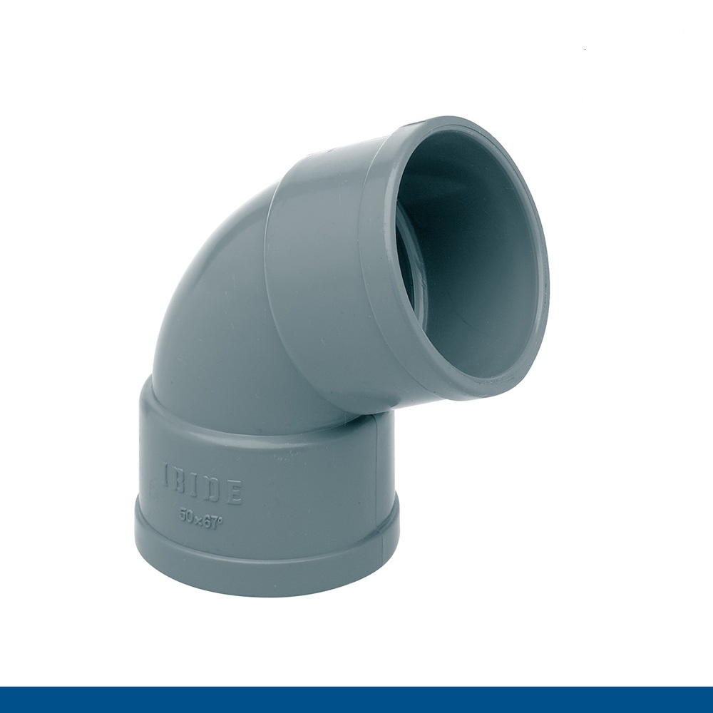 Codo PVC evacuaci�n hembra-hembra 32 x 67�