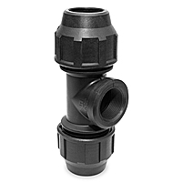 T� mixta hembra PE de 25x3/4