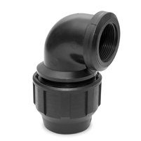 Codo mixto hembra PE de 20x1/2