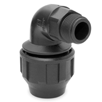 Codo mixto macho PE de 25x3/4