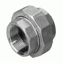 Fig. 340 -- Enlace 3 piezas hembra - hembra galvanizado de 3'