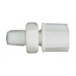 Conector lineal 1/4 tubo - 1/8 macho