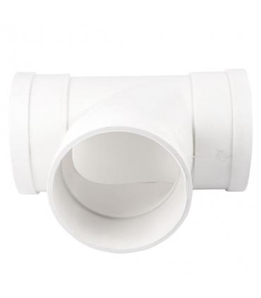 T� PVC evacuaci�n blanca hembra-hembra 50 x 87�