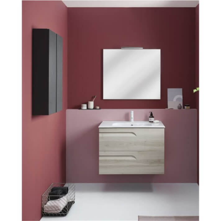 Mueble de baño VITALE 60 2 cajones fondo reducido