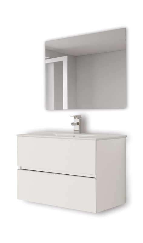 Conjunto mueble Cancun 80 cm Blanco