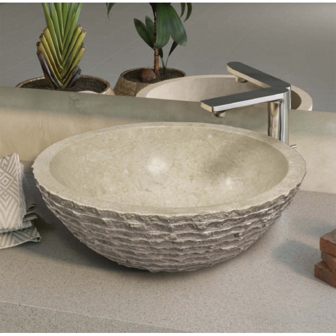 Lavabo marmol beige Abu