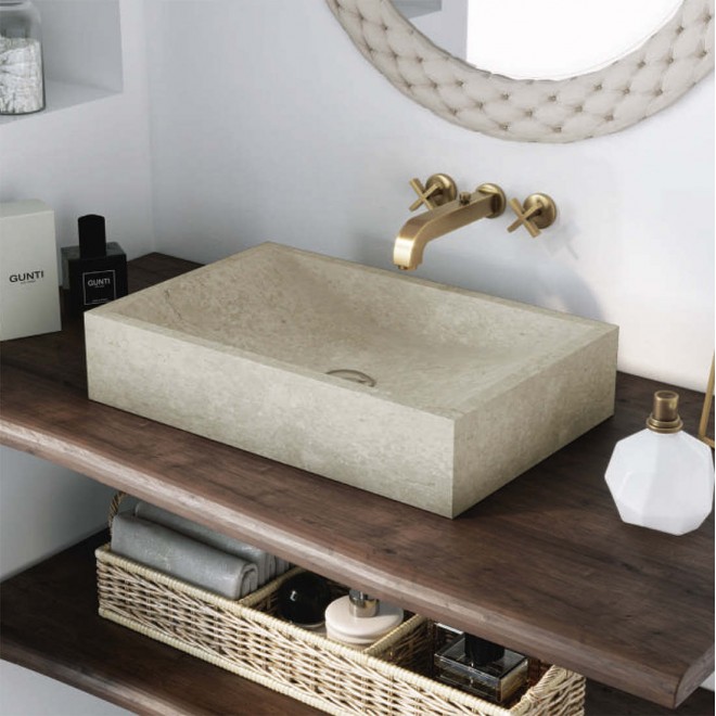 Lavabo marmol beige DANA