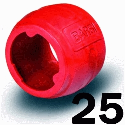 RAYPER anillo de expansión rojo 25 mm
