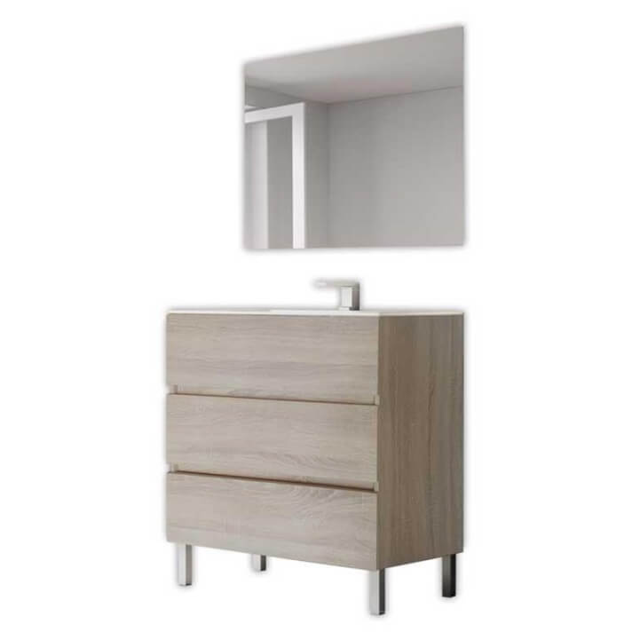 Conjunto de mueble Centrum Cambrian 60 cm 