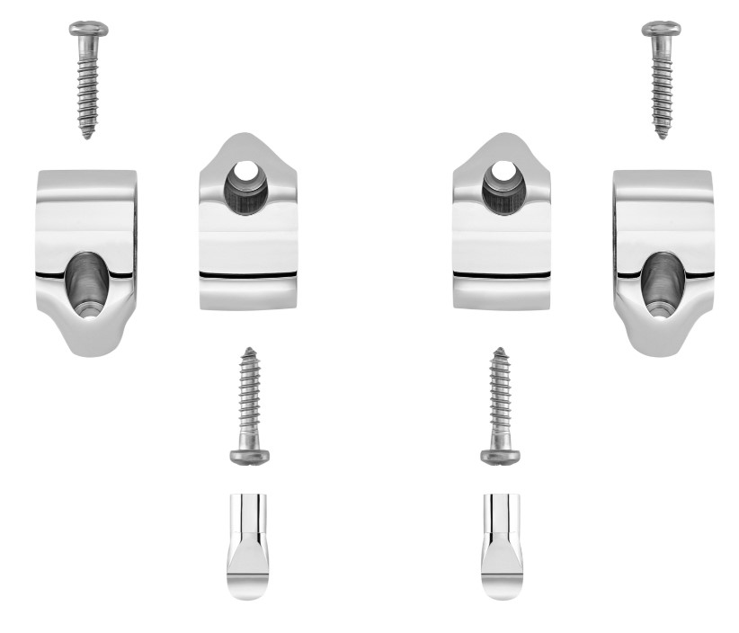 Juego elementos de latn para bisagra amortiguada ROCA AI0001100R