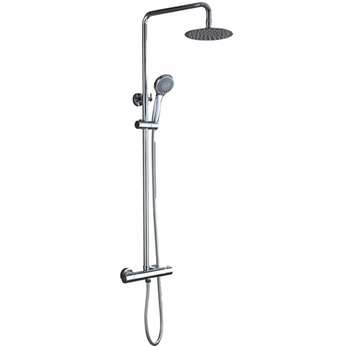 Conjunto ducha termosttica cromado Kent IMEX