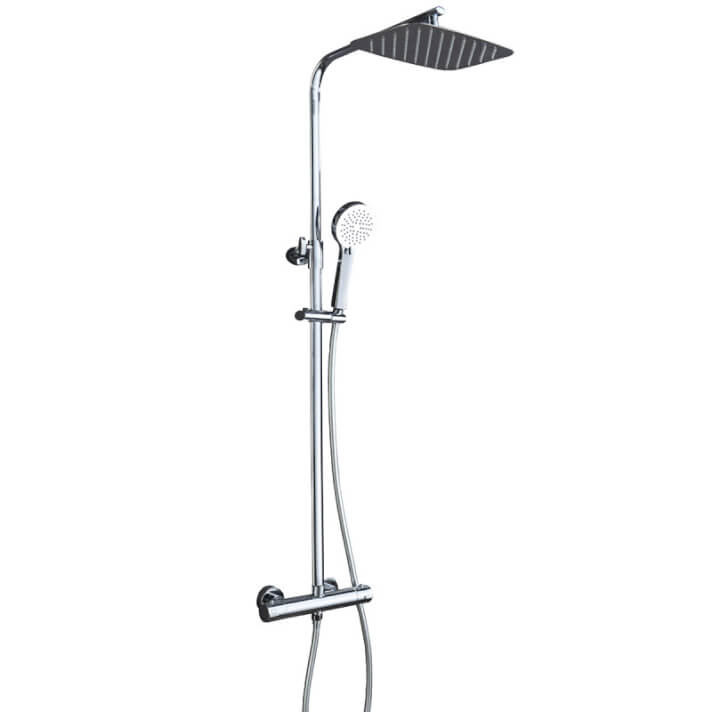 Columna ducha termost�tico cromado Praga IMEX