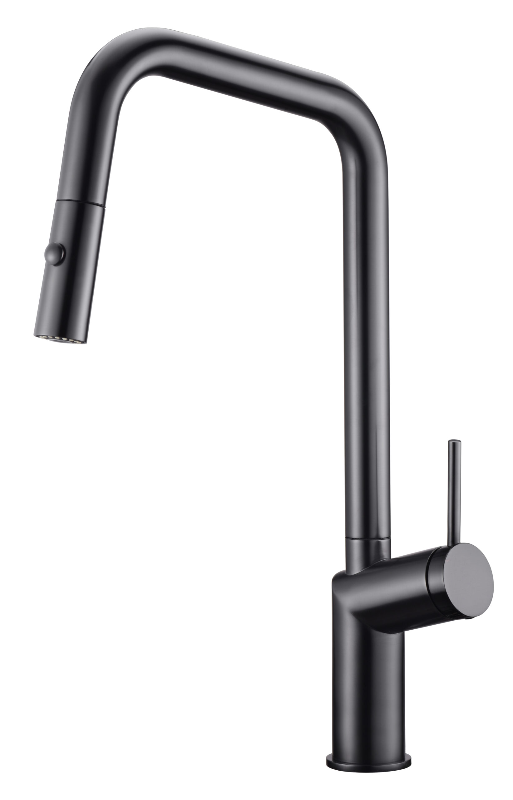 Grifo de cocina mdo extrable con difusor doble jet de acabado black gun metal Bonn IMEX