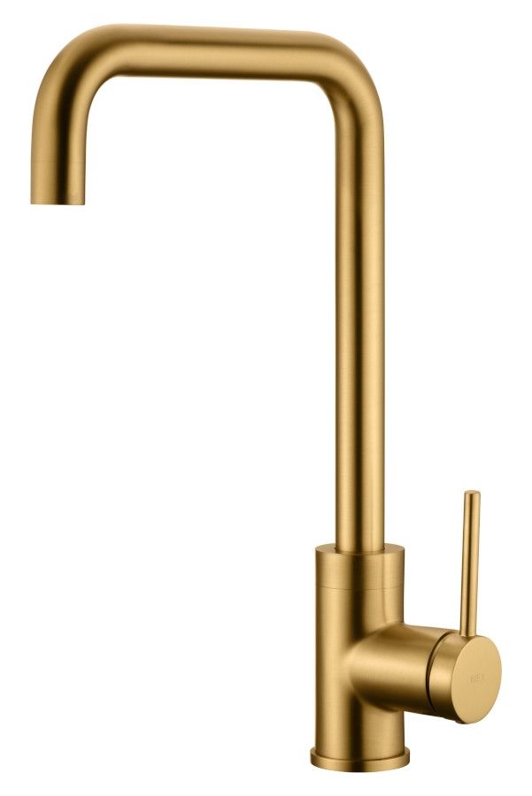 Grifo de cocina Loira oro cepillado IMEX