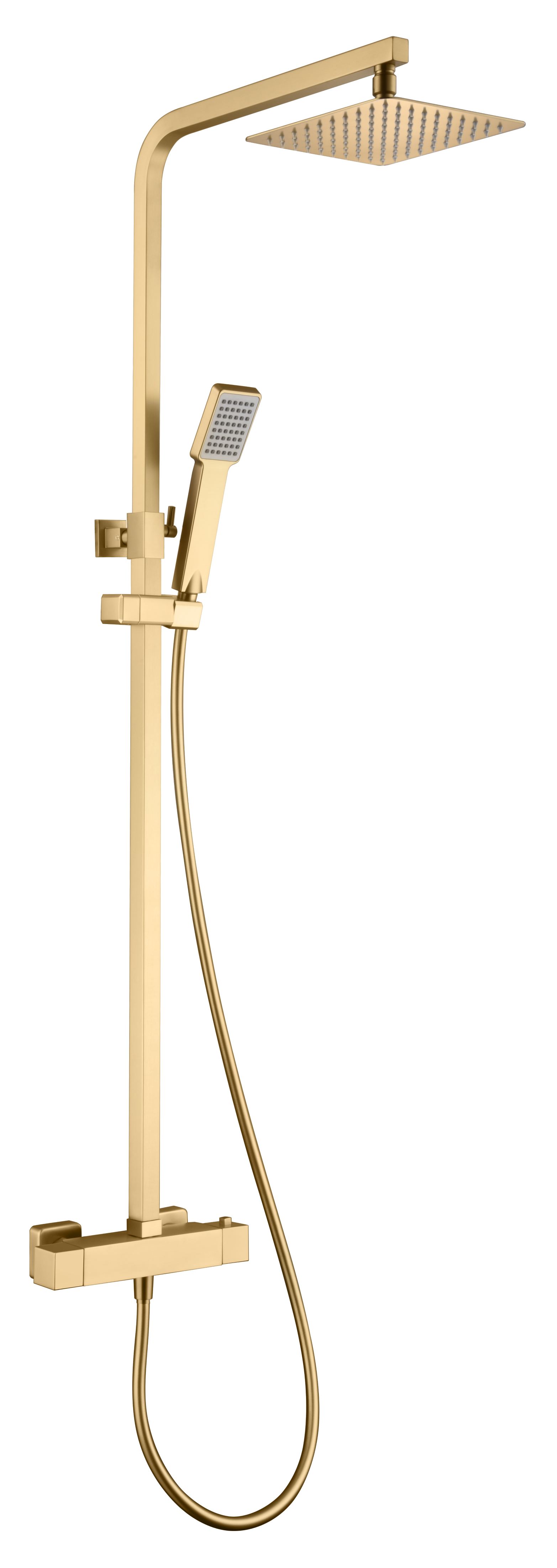 Columna ducha termosttico VIGO oro cepillado