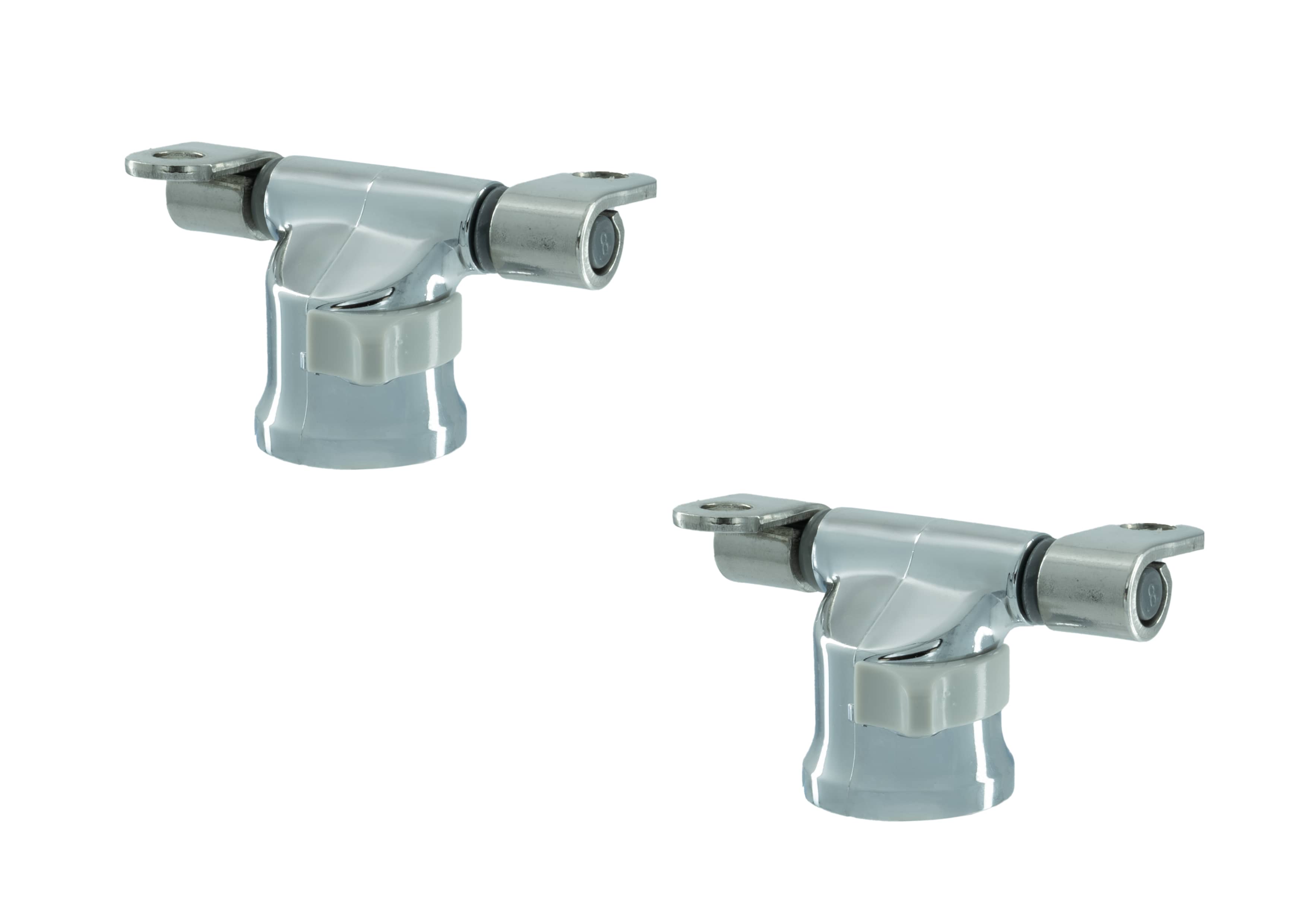 Conjunto bisagras desmontables asiento wc Dama Senso y Giralda (AI0002100R) ROCA