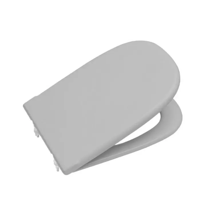 Asiento y tapa wc original DAMA RETRO Gris (A801327694) ROCA