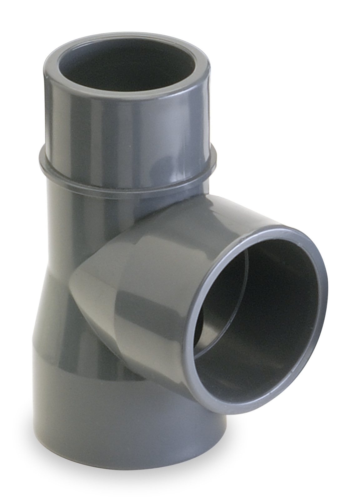 T PVC presin 90 macho - hembra de 50 mm