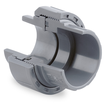 Enlace 3 piezas PVC presin de 90 mm