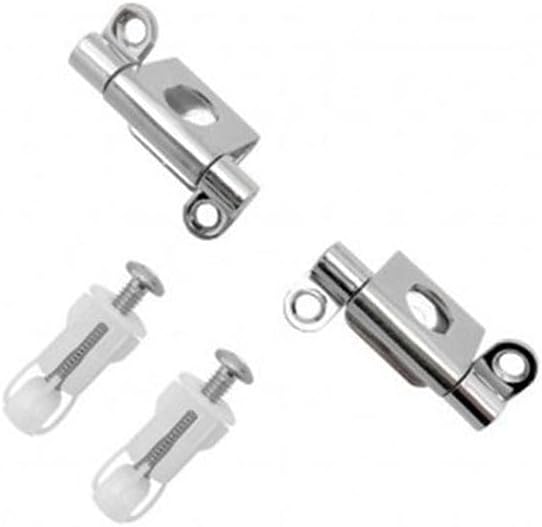 Conjunto bisagras acero asientos wc Hall Sidney Giralda etc (AI0006500R) ROCA