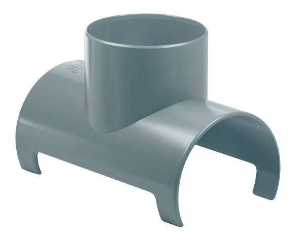 Injerto clip PVC evacuaci�n 110 - 90